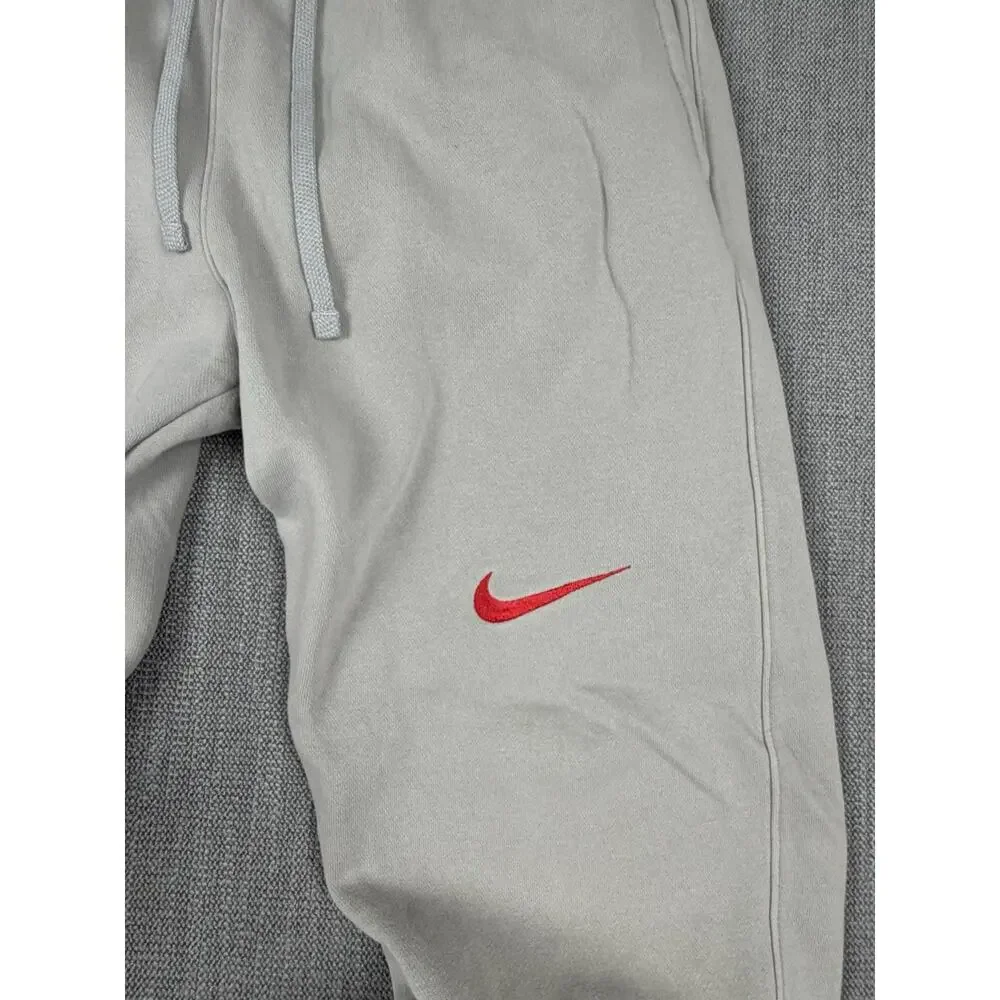 Nike Ohio State Buckeyes Jogger Sweatpants Men’s Small Gray Fleece NCAA